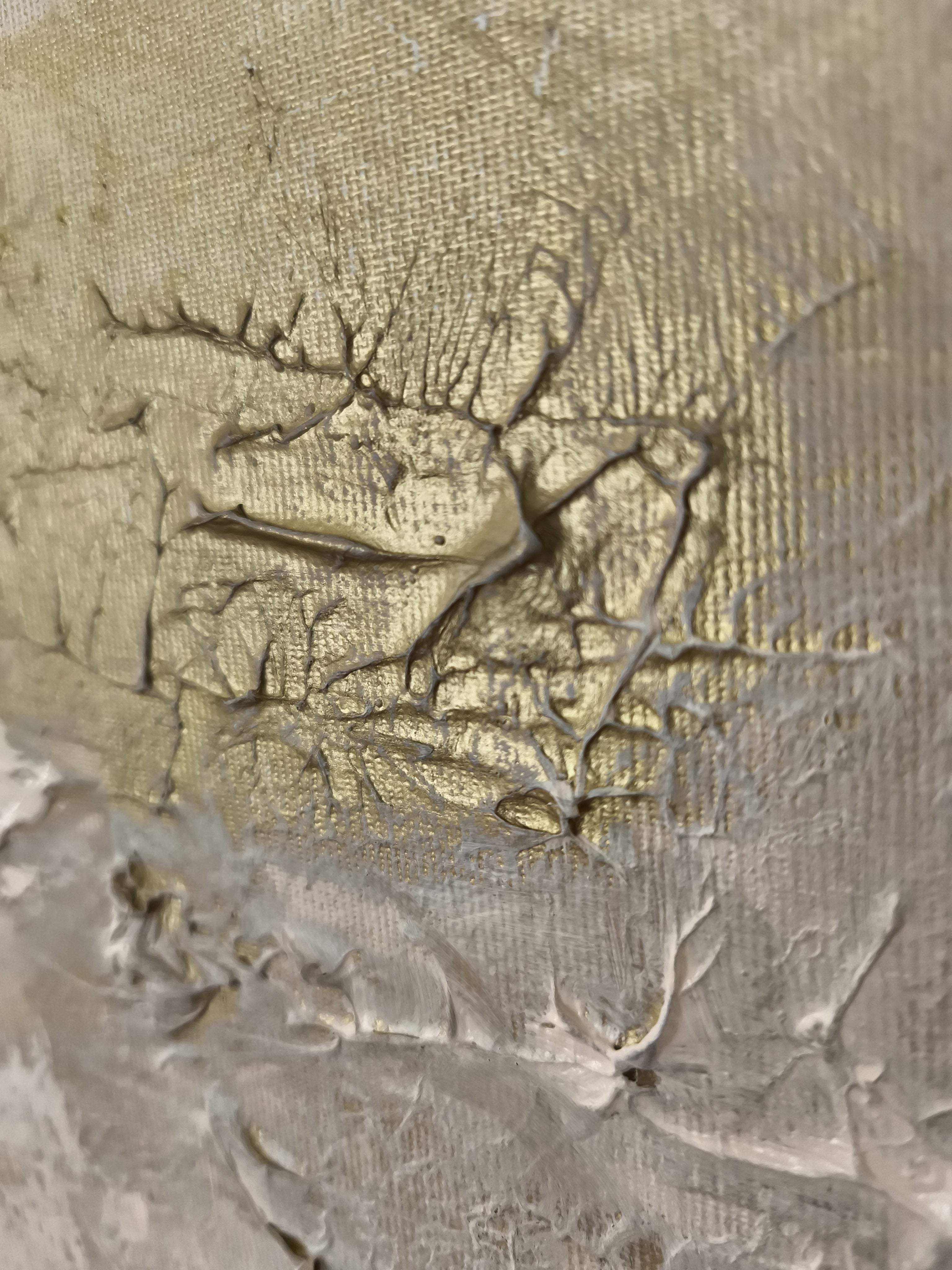 Gilded Cascade - Festmény - 100x80cm