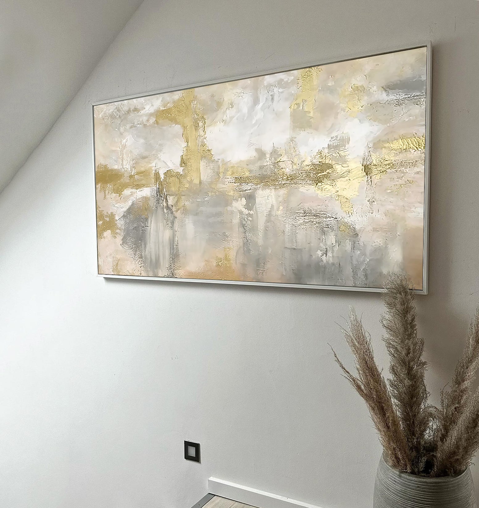 Golden Mirage - Festmény - 130x80cm
