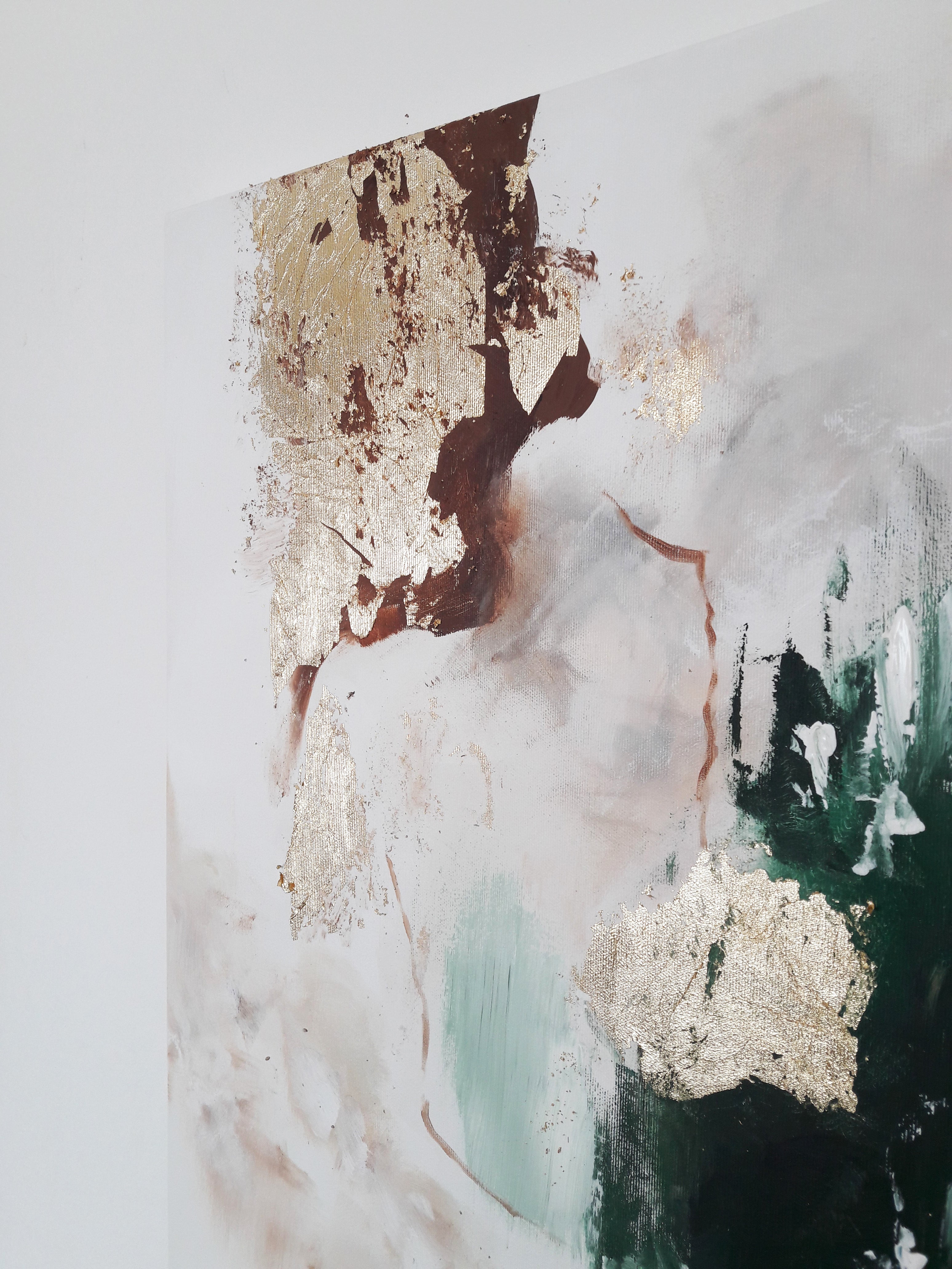 Gilded Garden - Festmény - 100x80cm