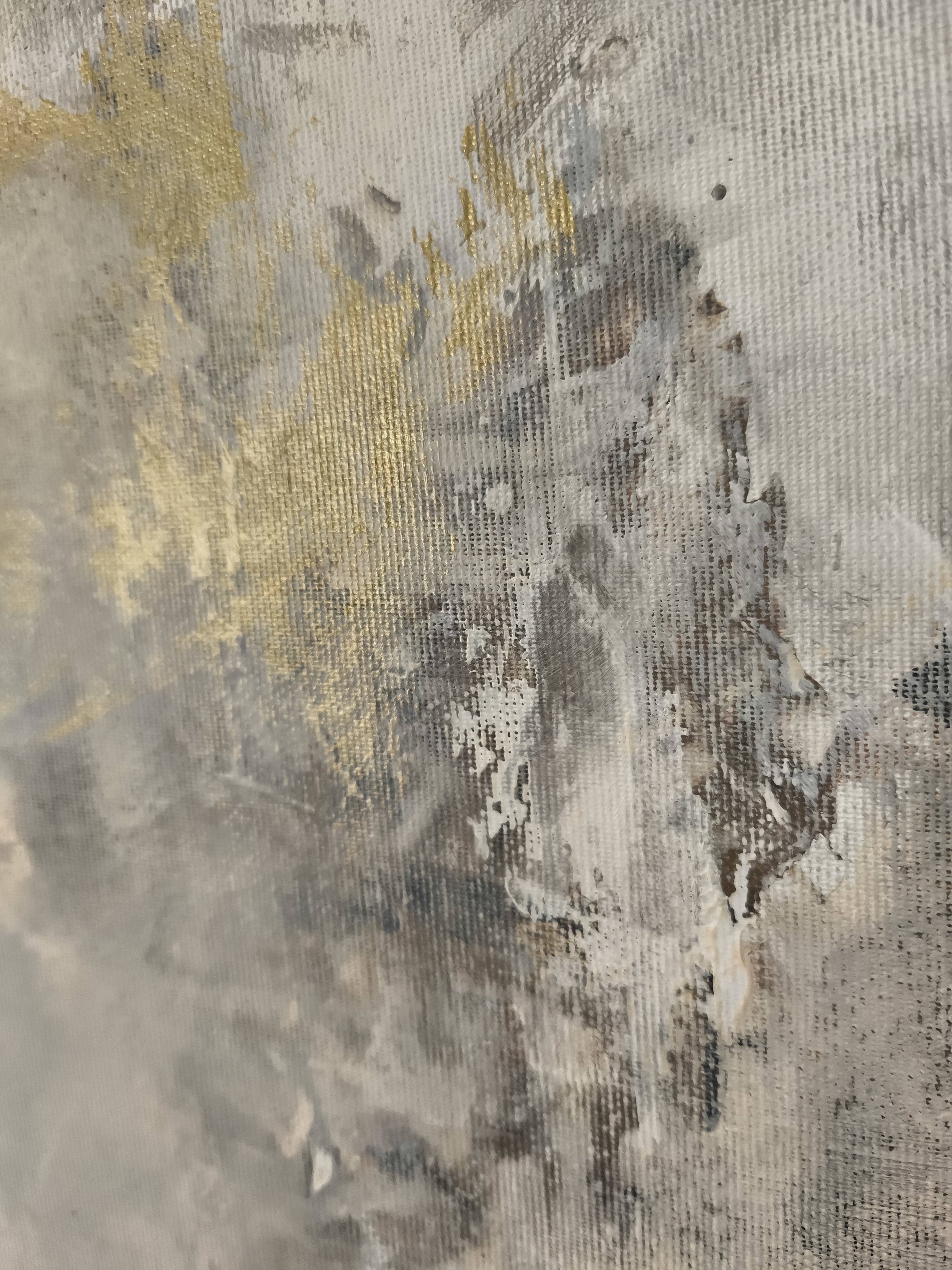 Golden Cascade - Festmény - 100x80cm