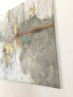 Camille - Texturált felületű akril festmény - 130x80cm