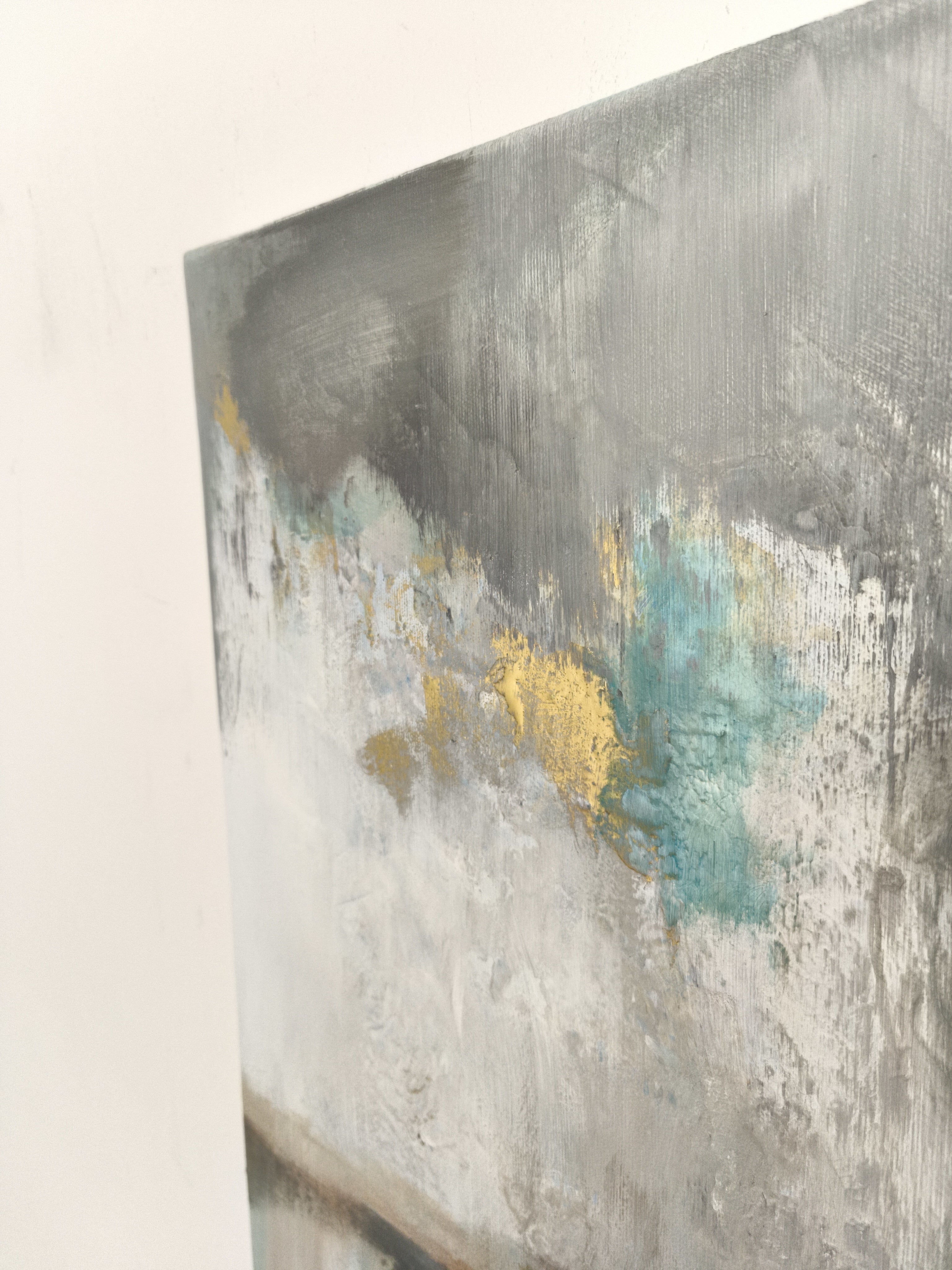 Camille - Texturált felületű akril festmény - 130x80cm