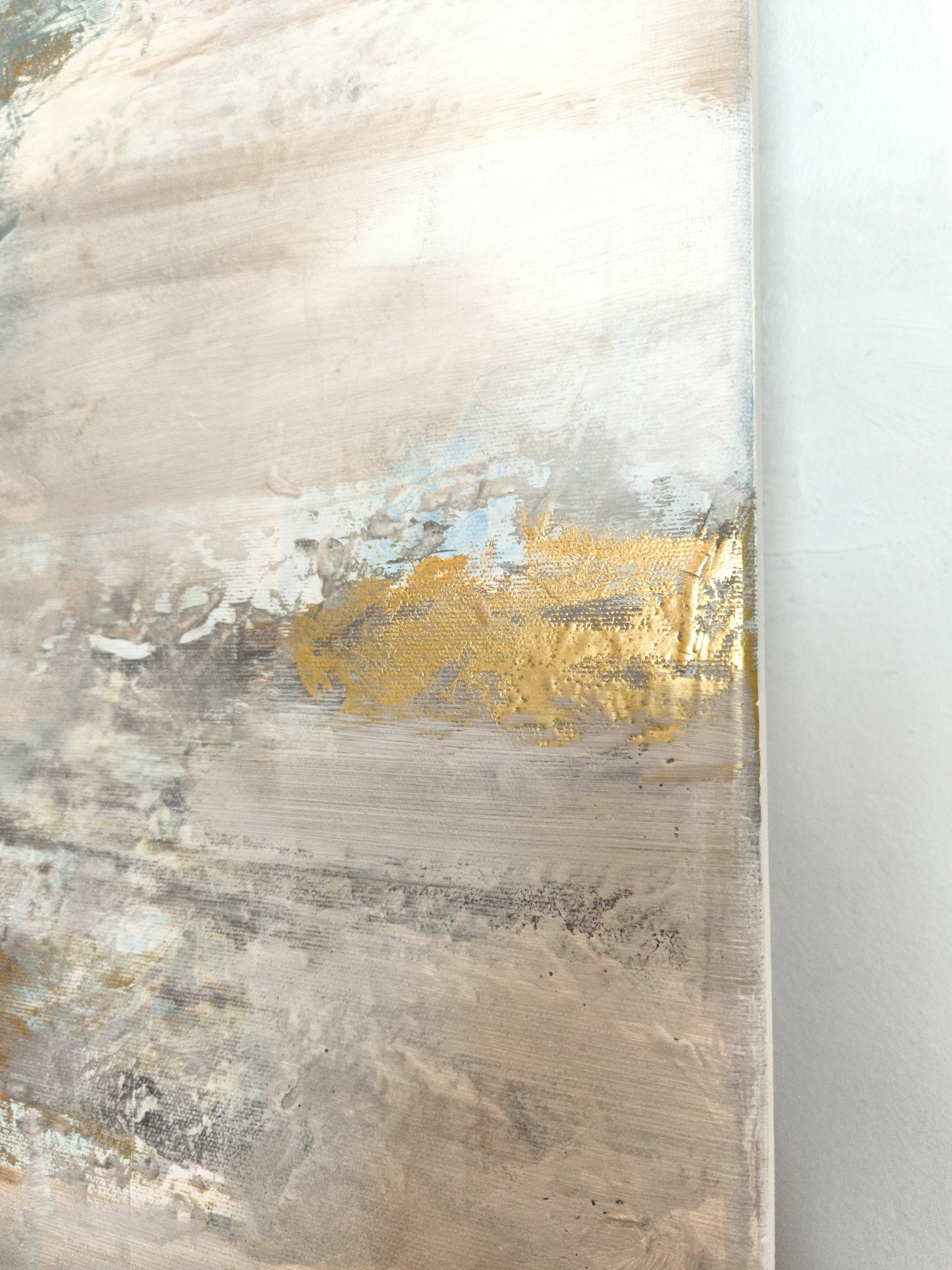 Camille - Texturált felületű akril festmény - 130x80cm