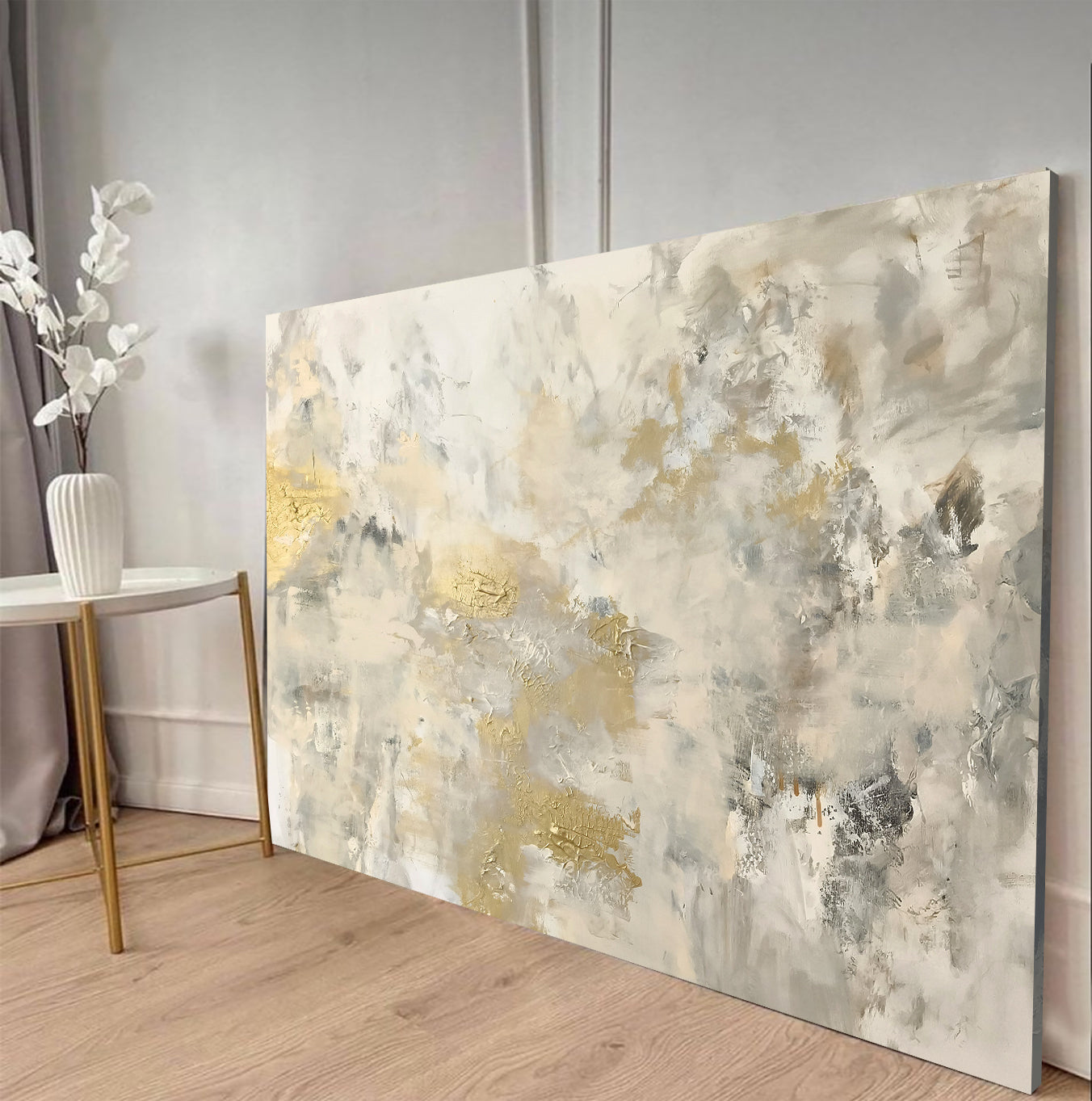 Golden Cascade - Festmény - 100x80cm