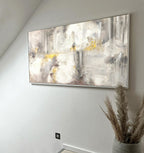 Chloe - Texturált felületű akril festmény - 140x80cm