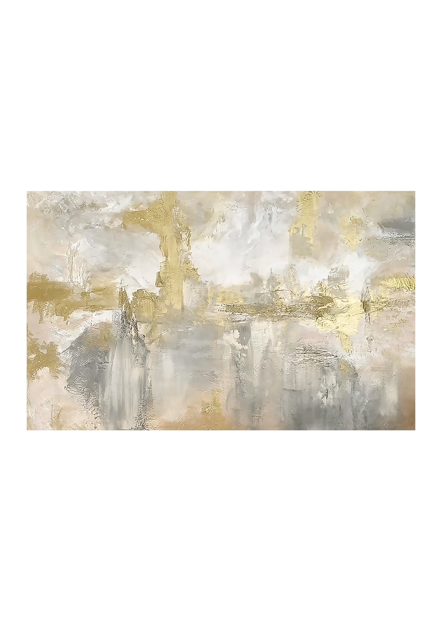 Golden Mirage - Festmény - 130x80cm