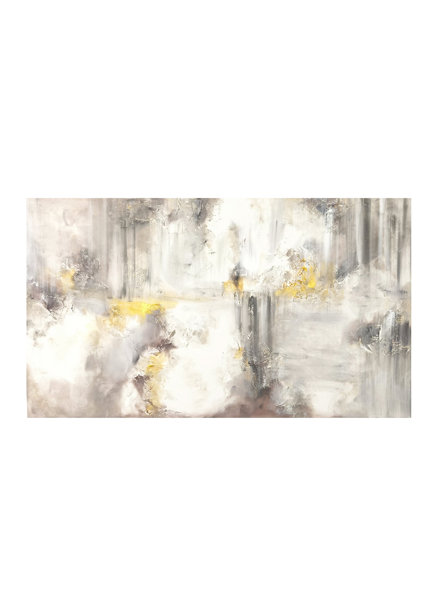 Chloe - Texturált felületű akril festmény - 140x80cm