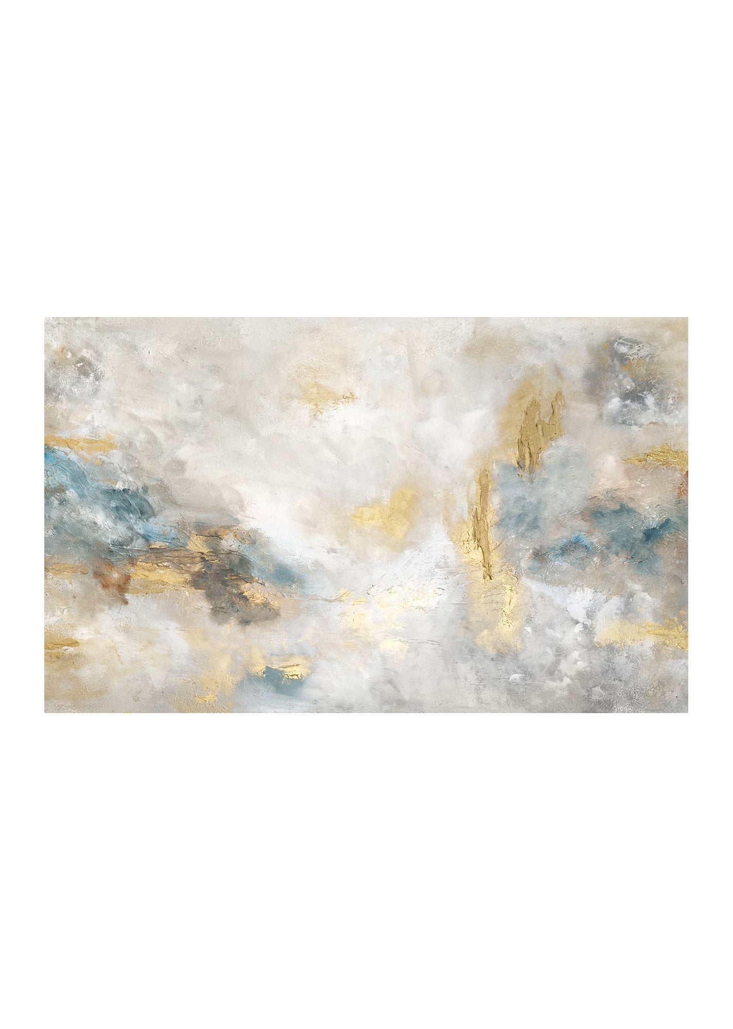 Celine - Texturált felületű akril festmény - 130x80cm