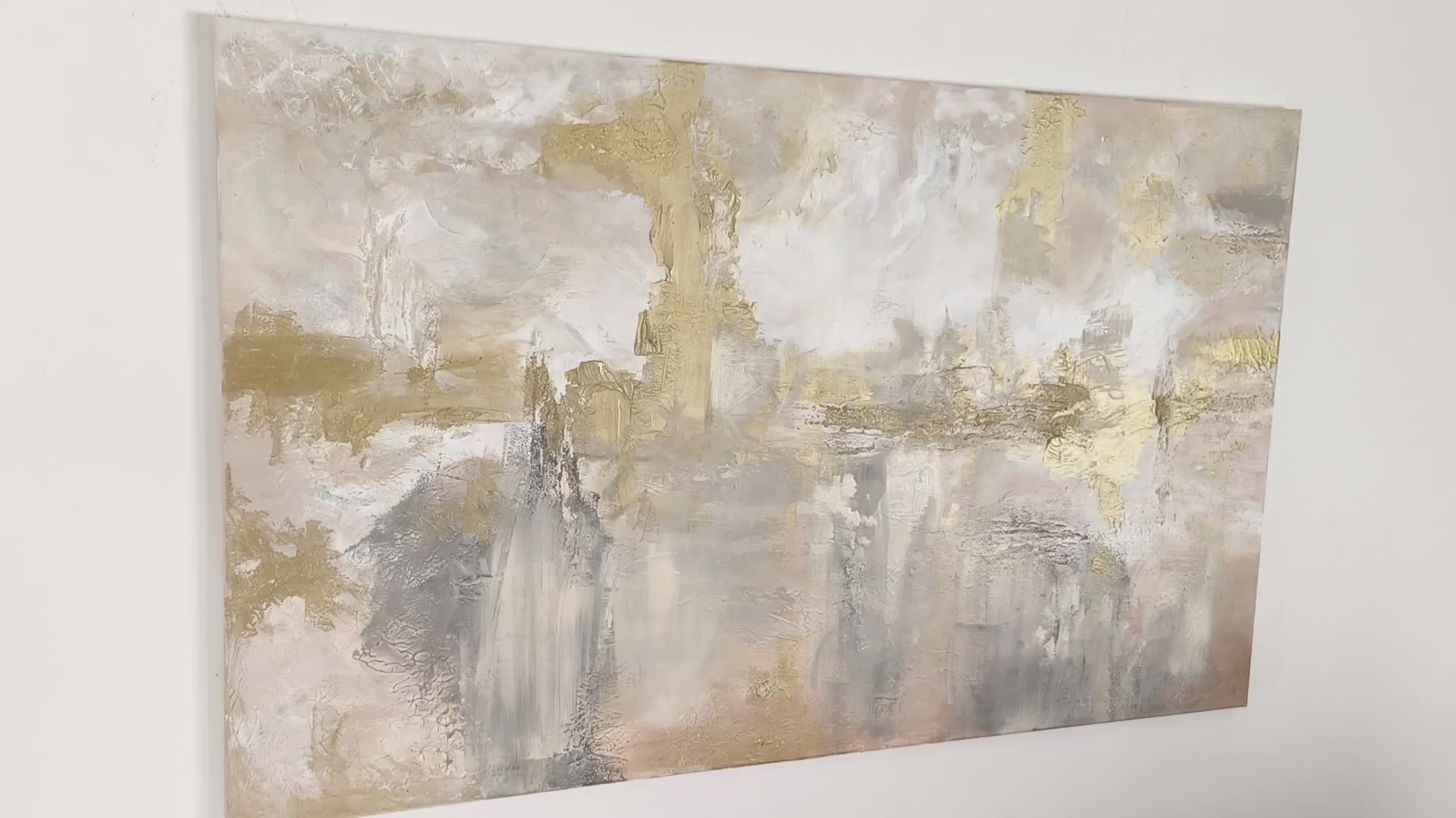 Golden Mirage - Festmény - 130x80cm